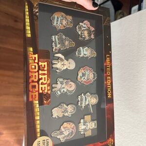Fire Force Limited Edition Pin Set